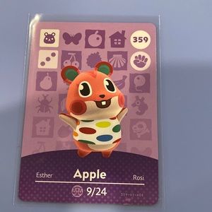 GENUINE ACNH amiibo for Apple